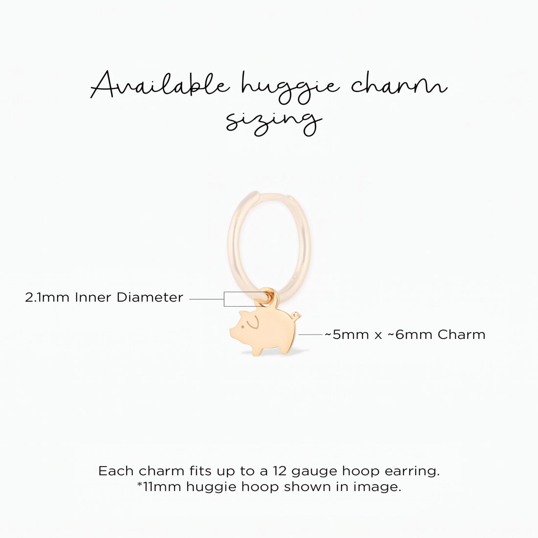 Pig Farm Animal Charm