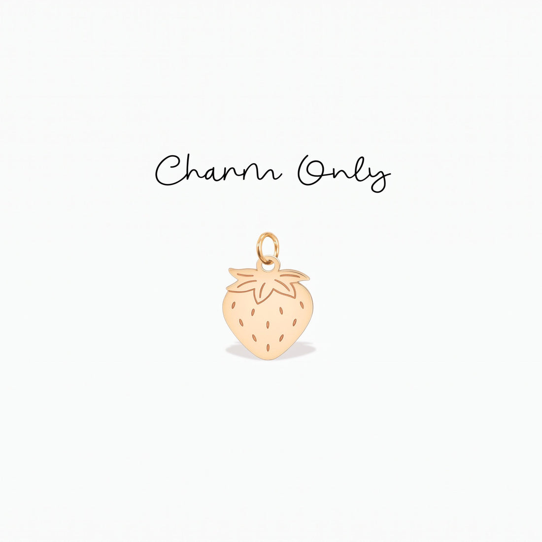 Strawberry Fruit Necklace Charm
