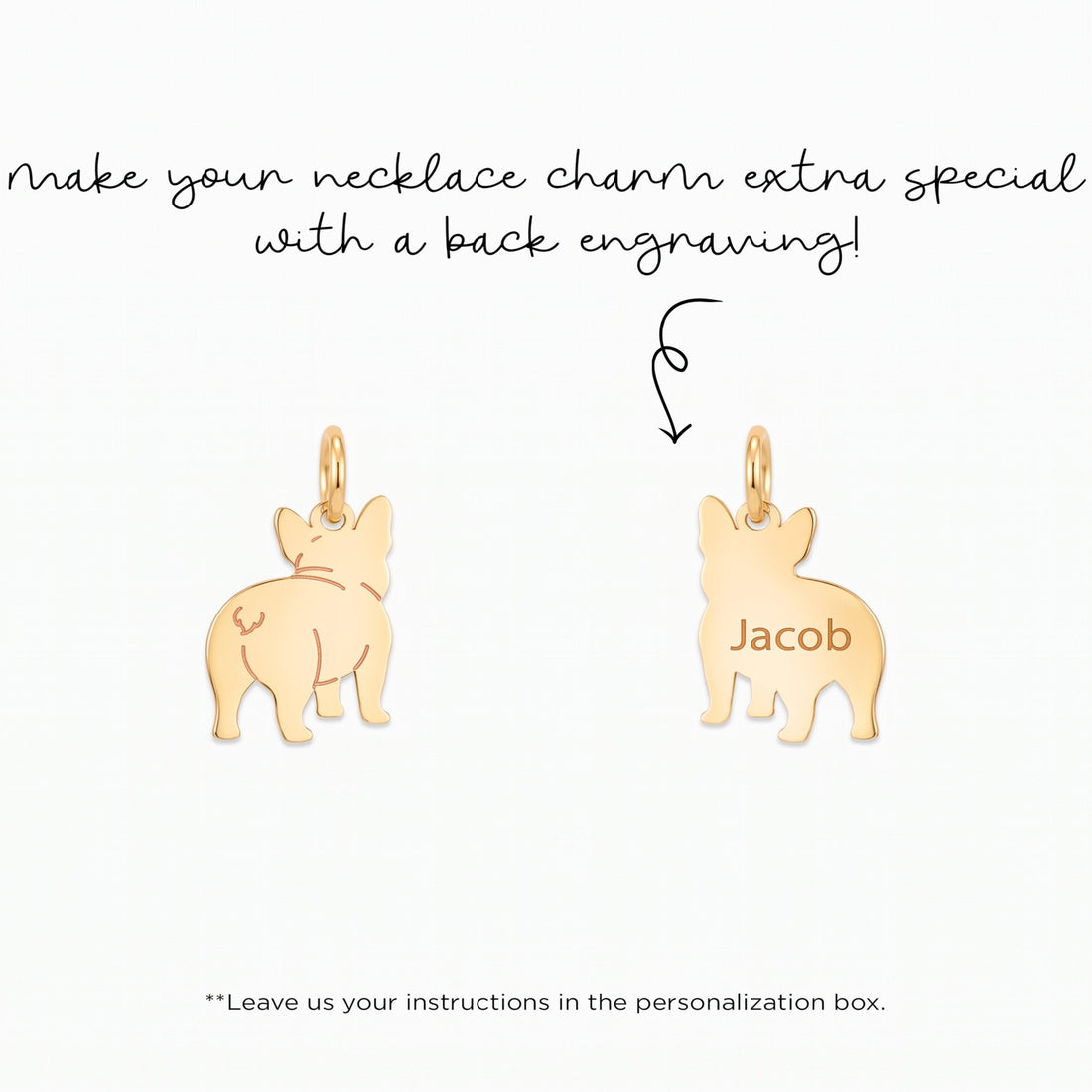 French Bulldog Charm Pendant
