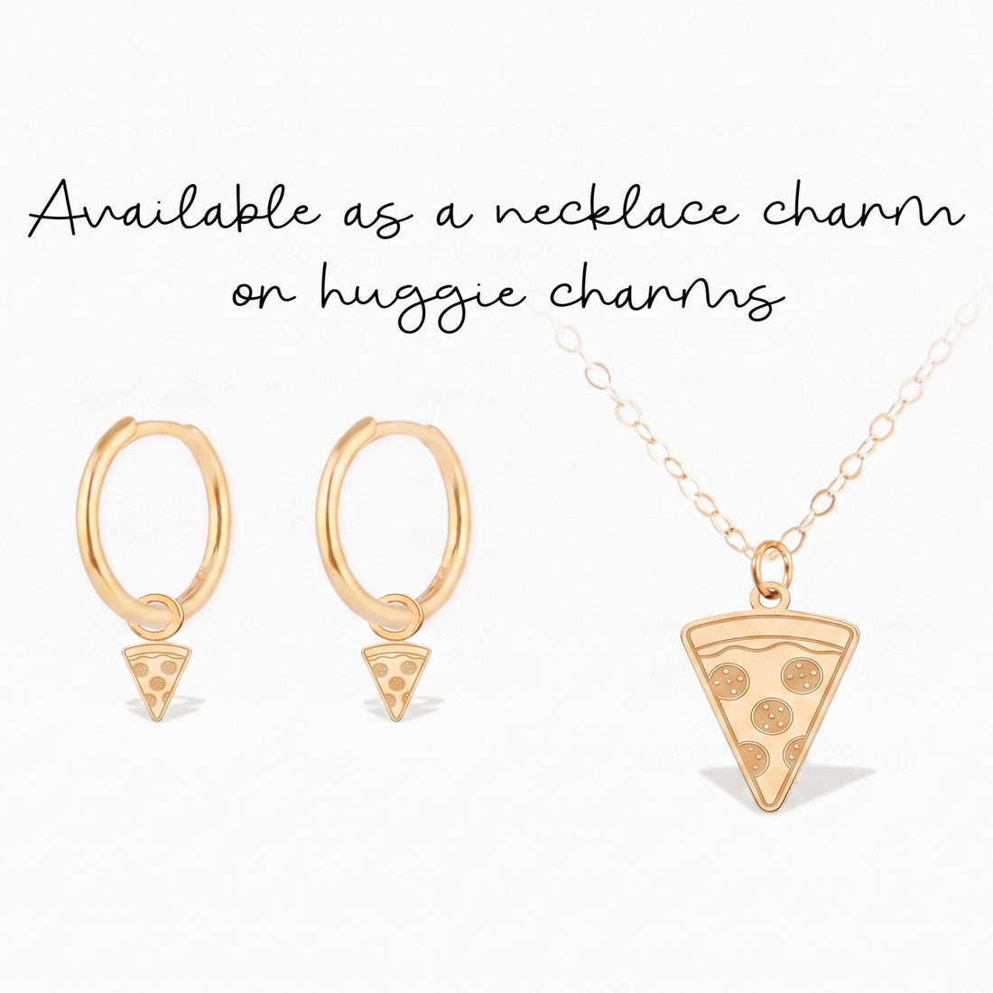 Pizza Slice Food Charm