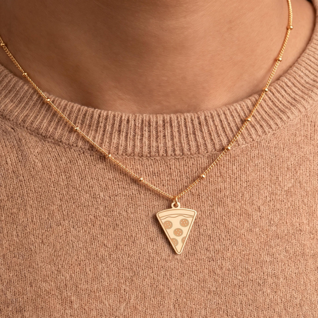 Pizza Slice Food Charm