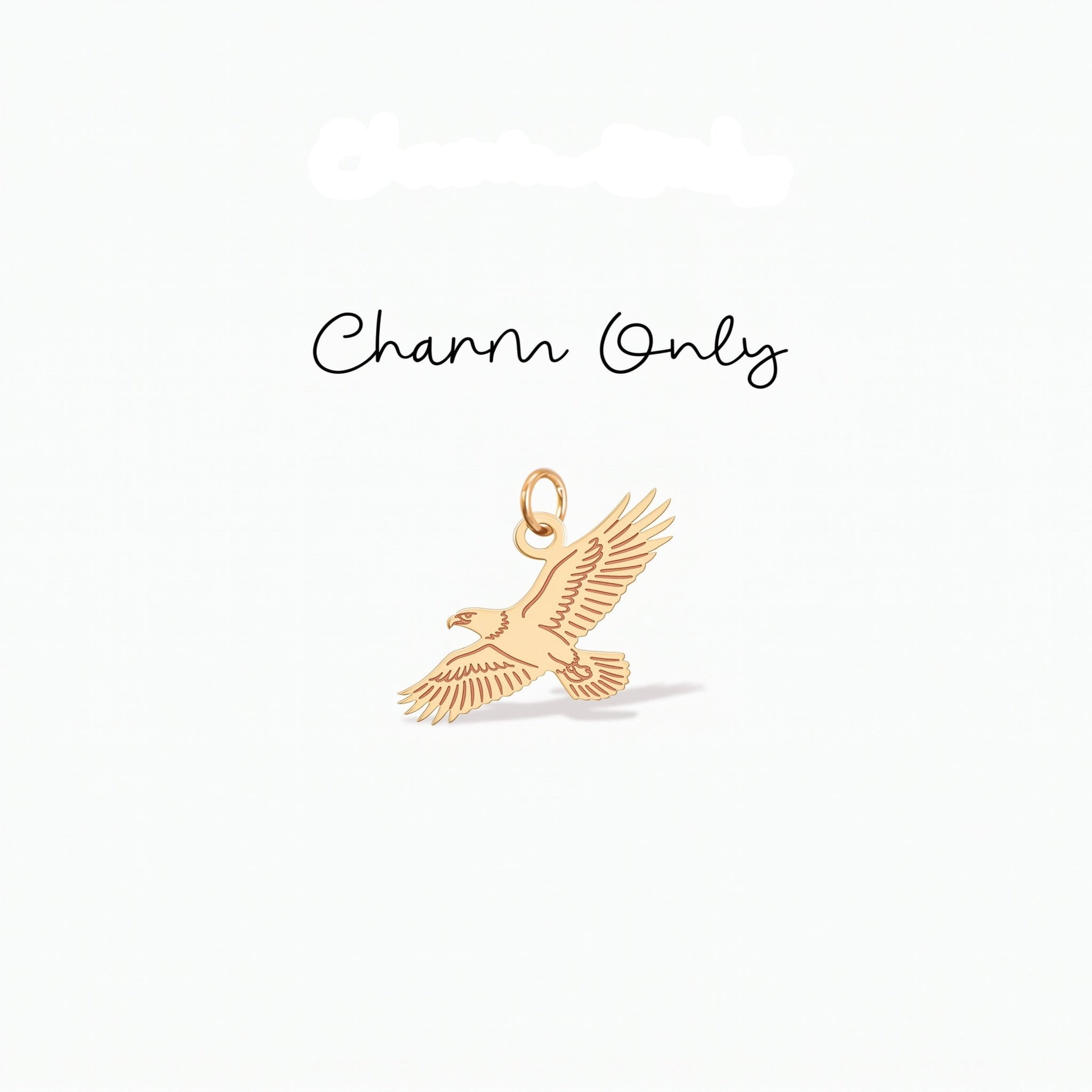 Flying Eagle Necklace Charm