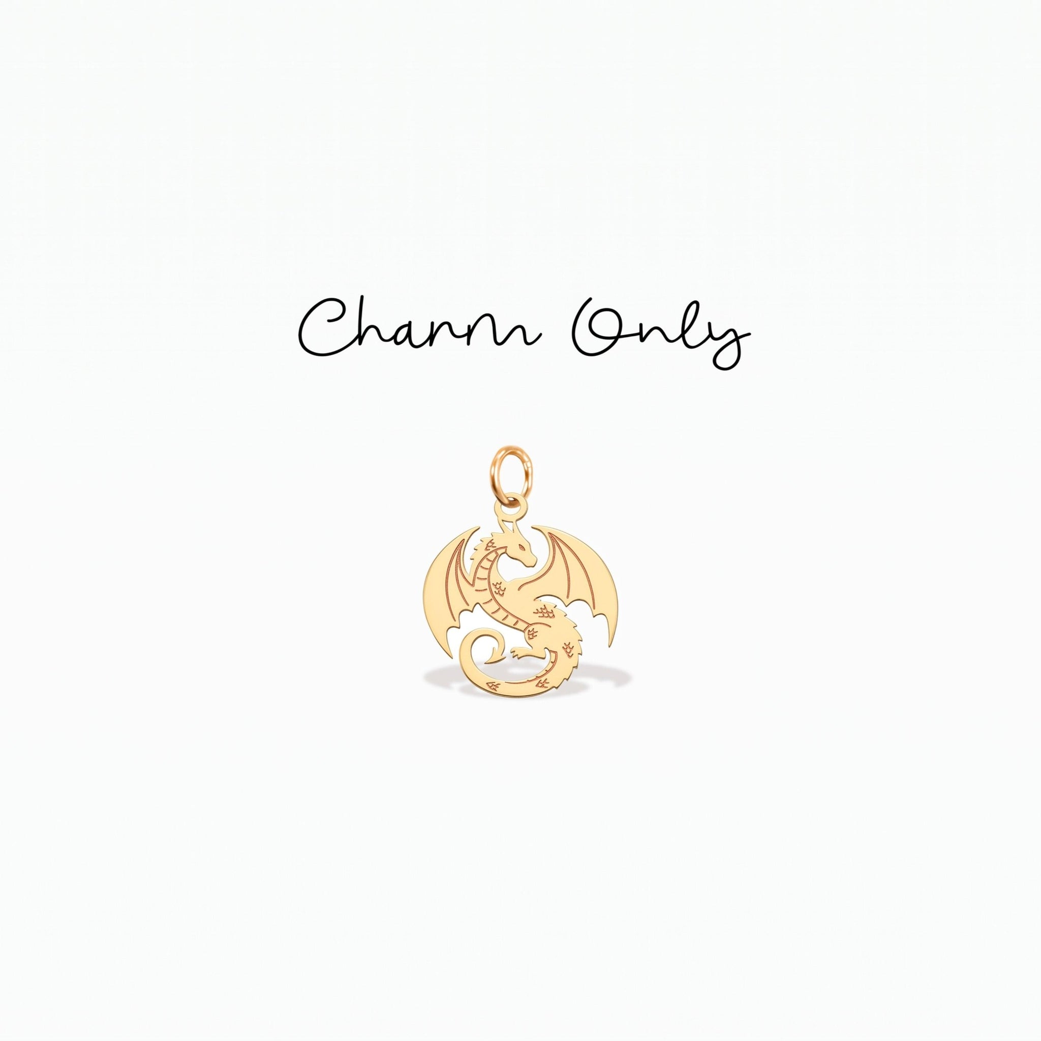 Flying Dragon Necklace Charm