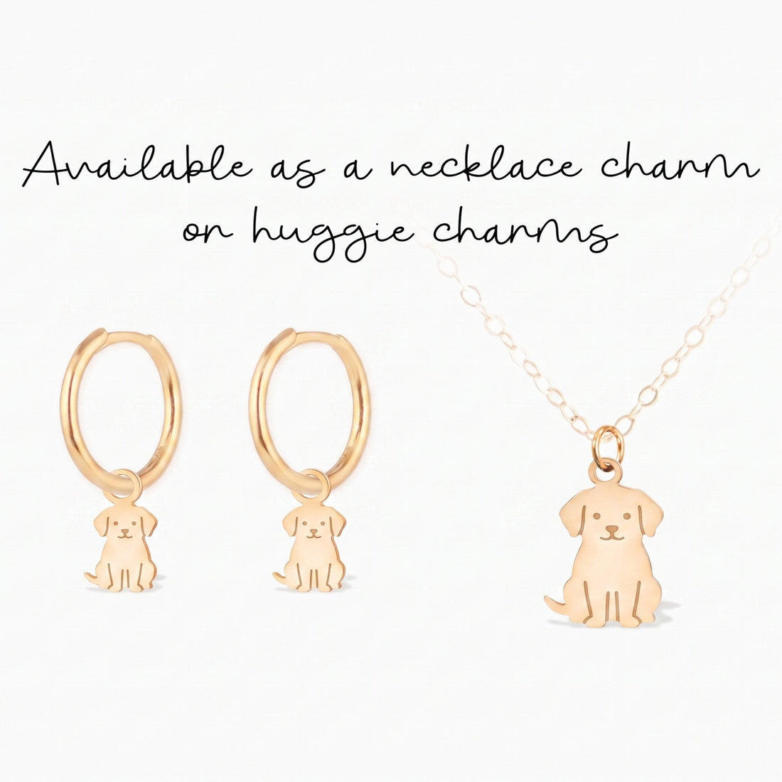 Labrador Retriever Necklace Charm
