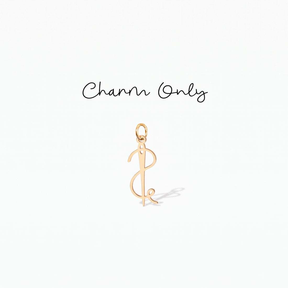 Needle Thread Necklace Charm