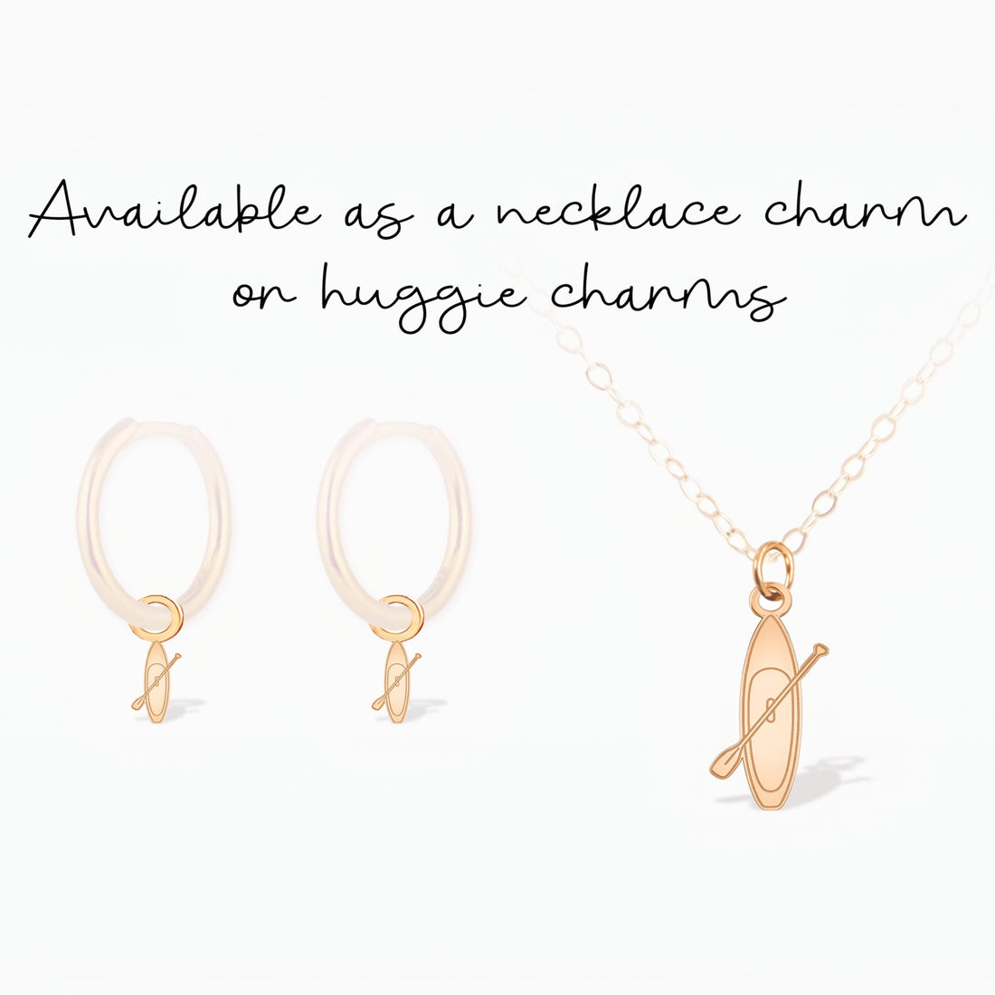 Paddle Board Necklace Charm
