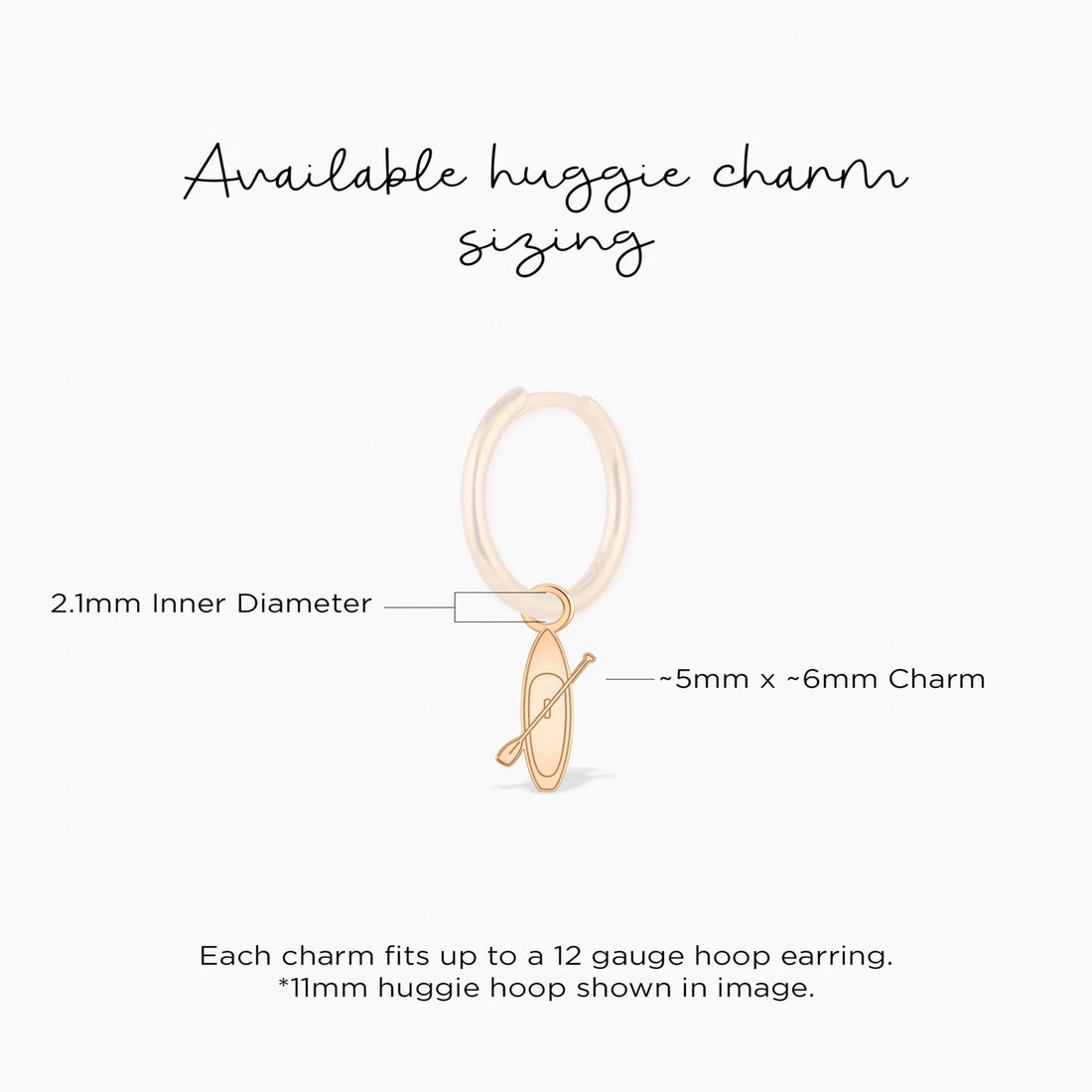 Paddle Board Necklace Charm