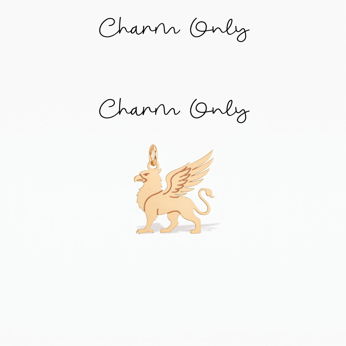 Winged Griffin Necklace Charm