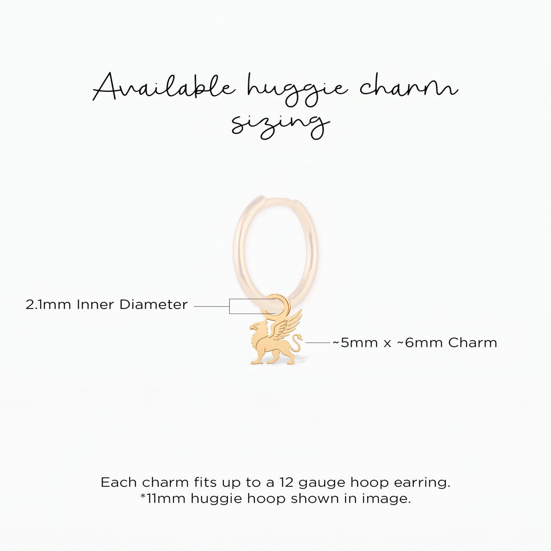 Winged Griffin Necklace Charm