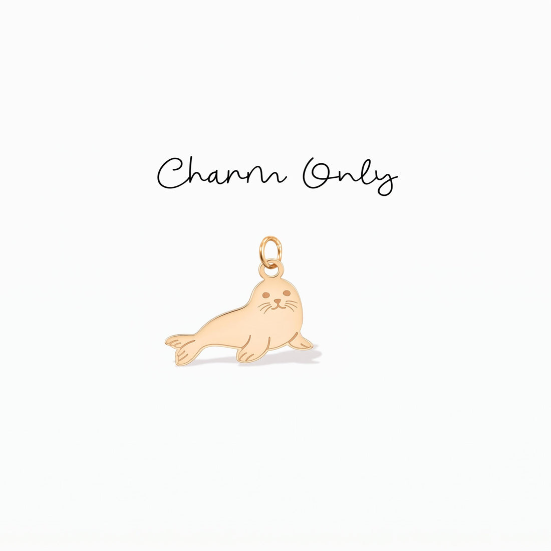 Harbor Seal Necklace Charm