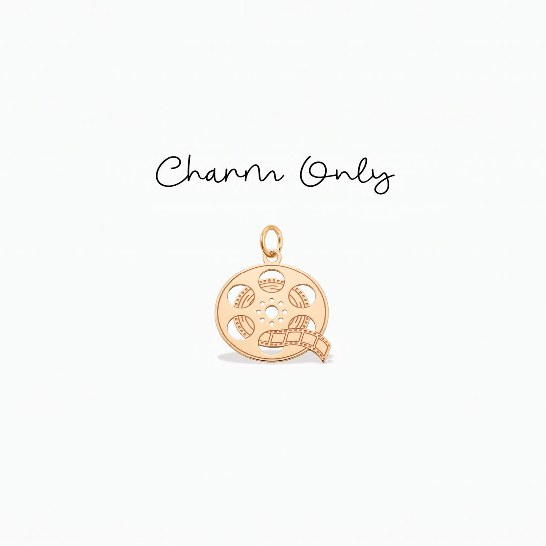 Film Reel Necklace Charm