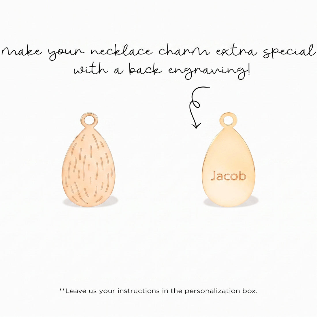 Almond Kernel Necklace Charm