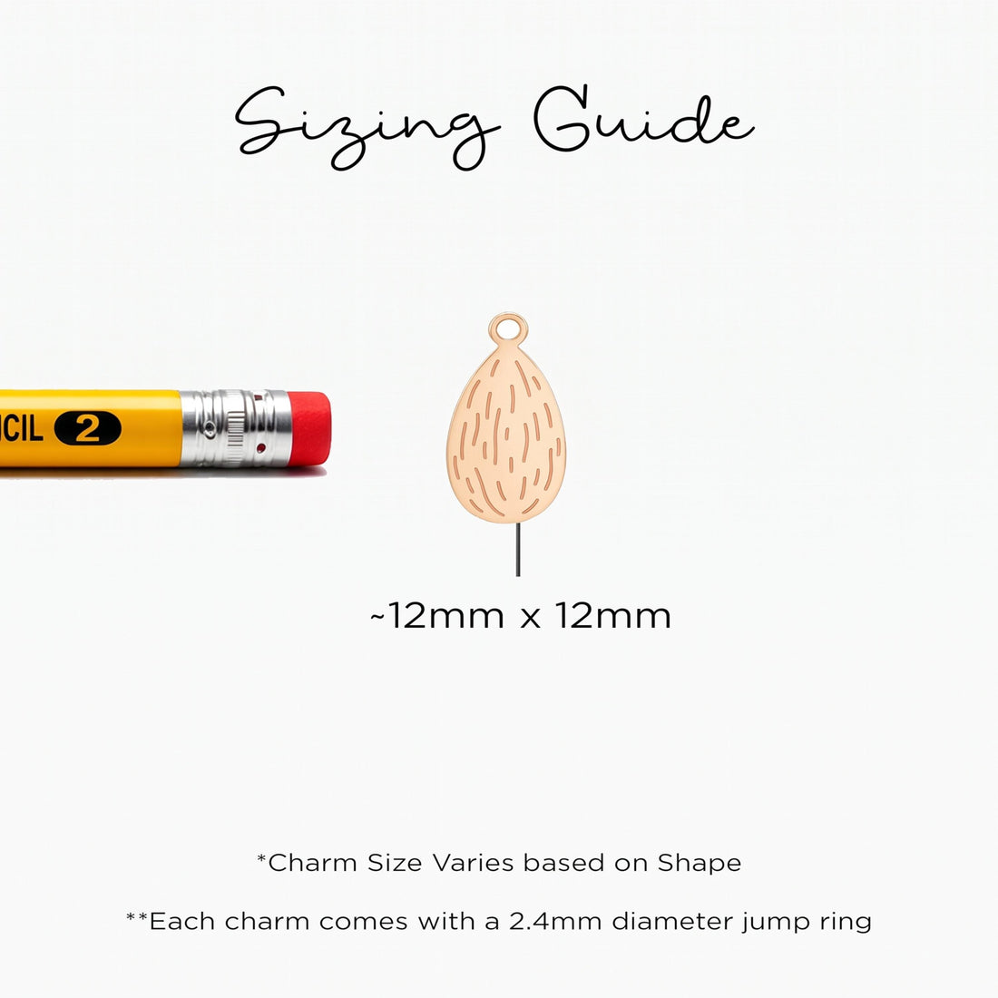 Almond Kernel Necklace Charm