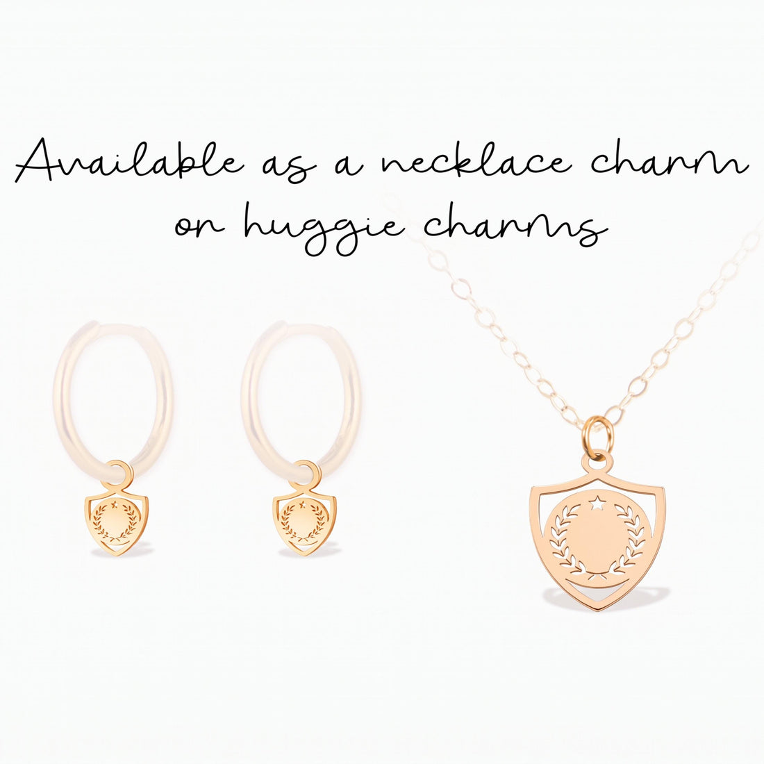 Heraldic Shield Necklace Charm