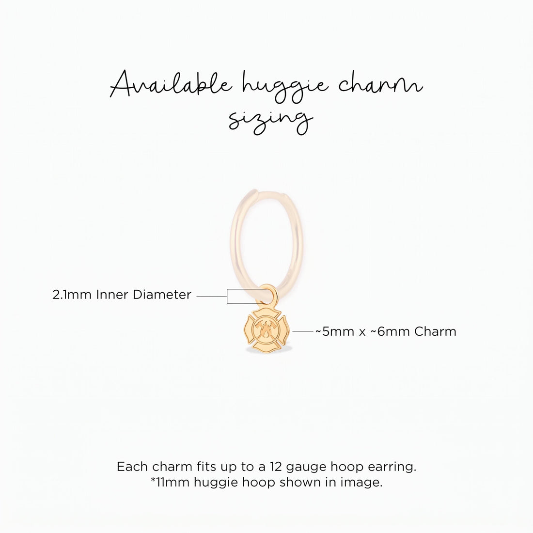 Firefighter Badge Necklace Charm