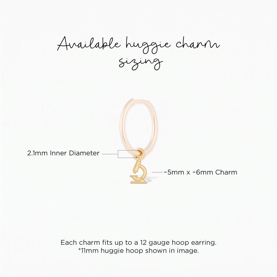 Microscope Scientist Necklace Charm