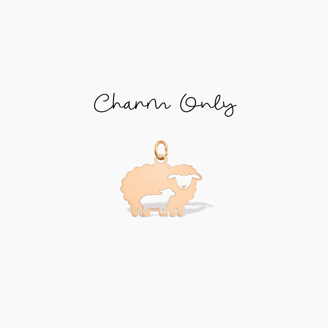 Mama Sheep Necklace Charm
