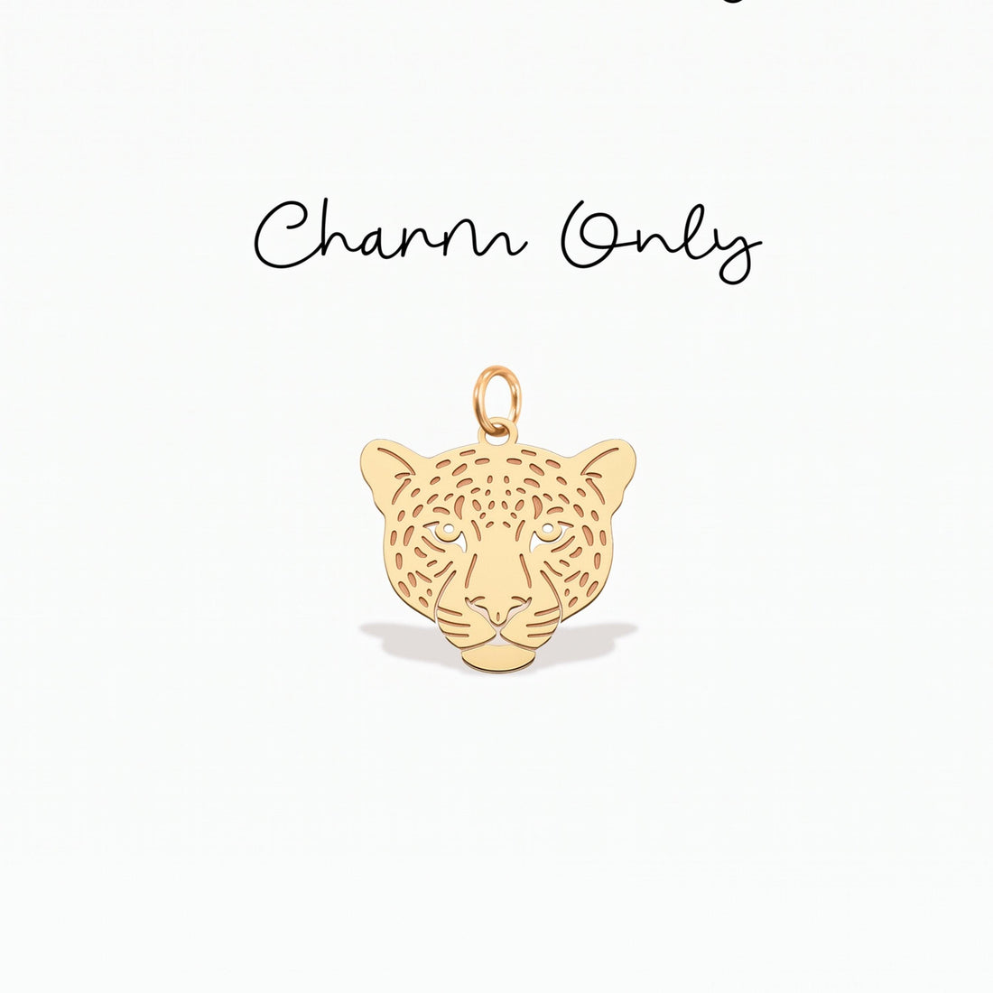 Leopard Head Necklace Charm