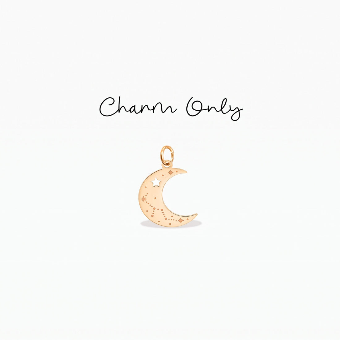 Zodiac Moon Star Charm