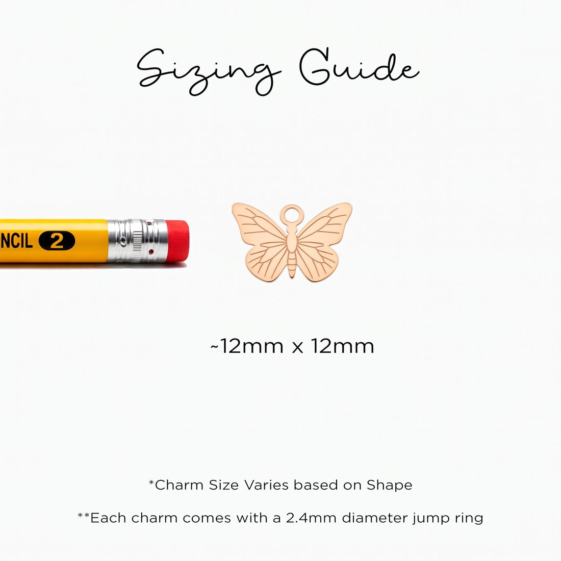 Dainty Butterfly Insect Charm
