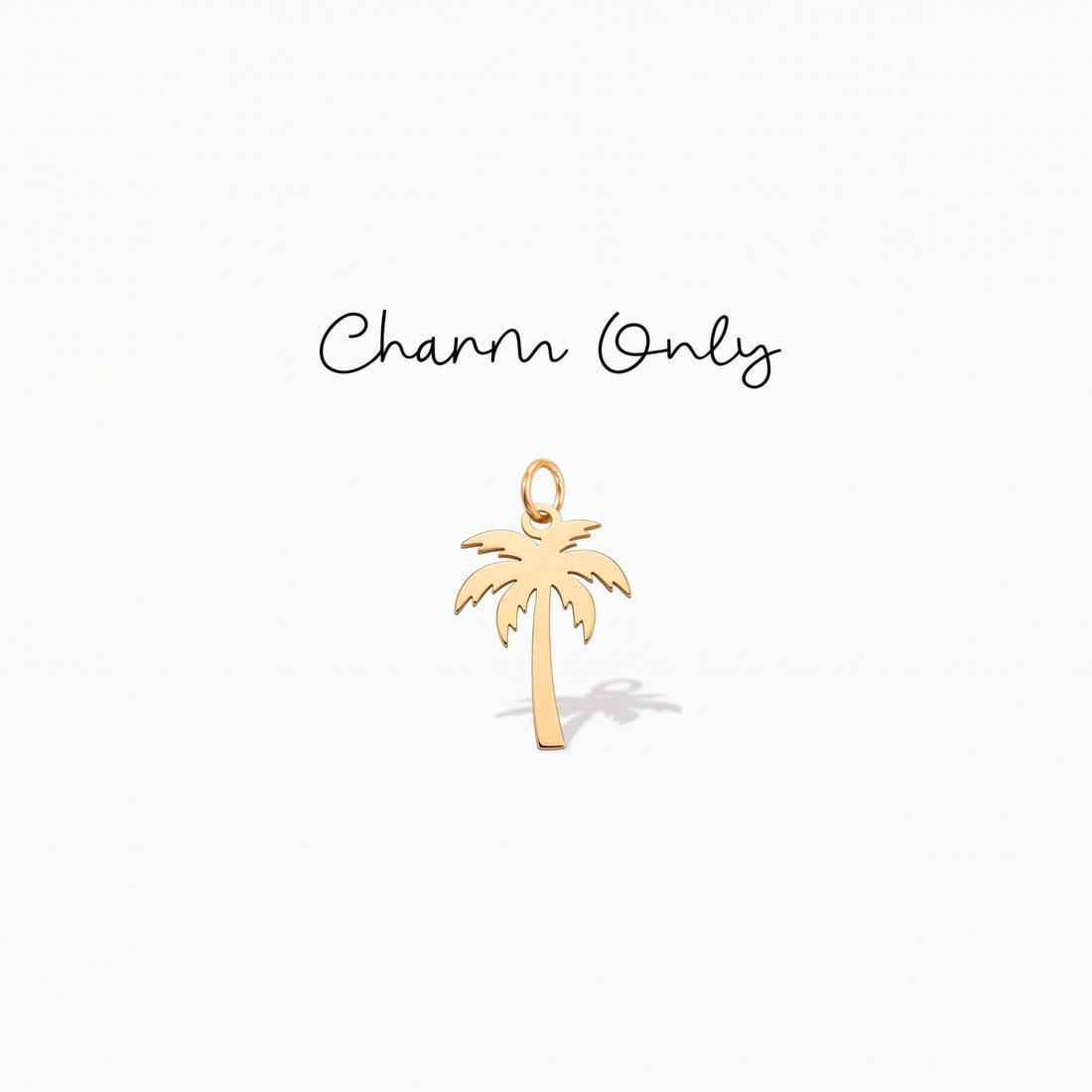 Palm Tree Necklace Charm