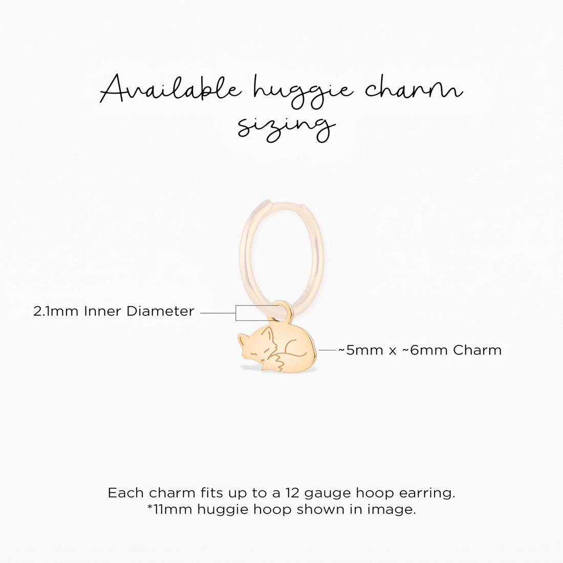Sleeping Fox Necklace Charm
