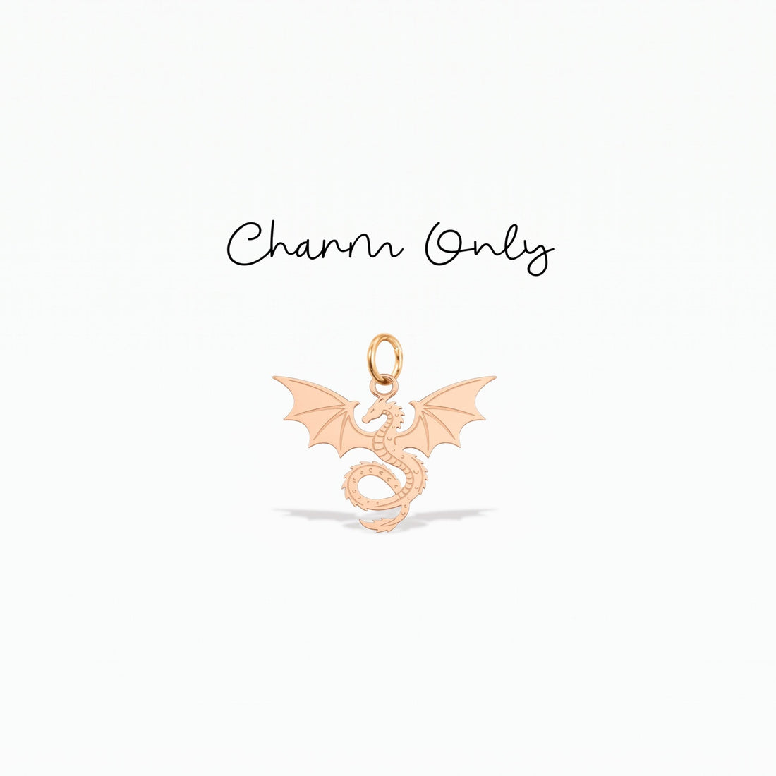 Winged Dragon Necklace Charm