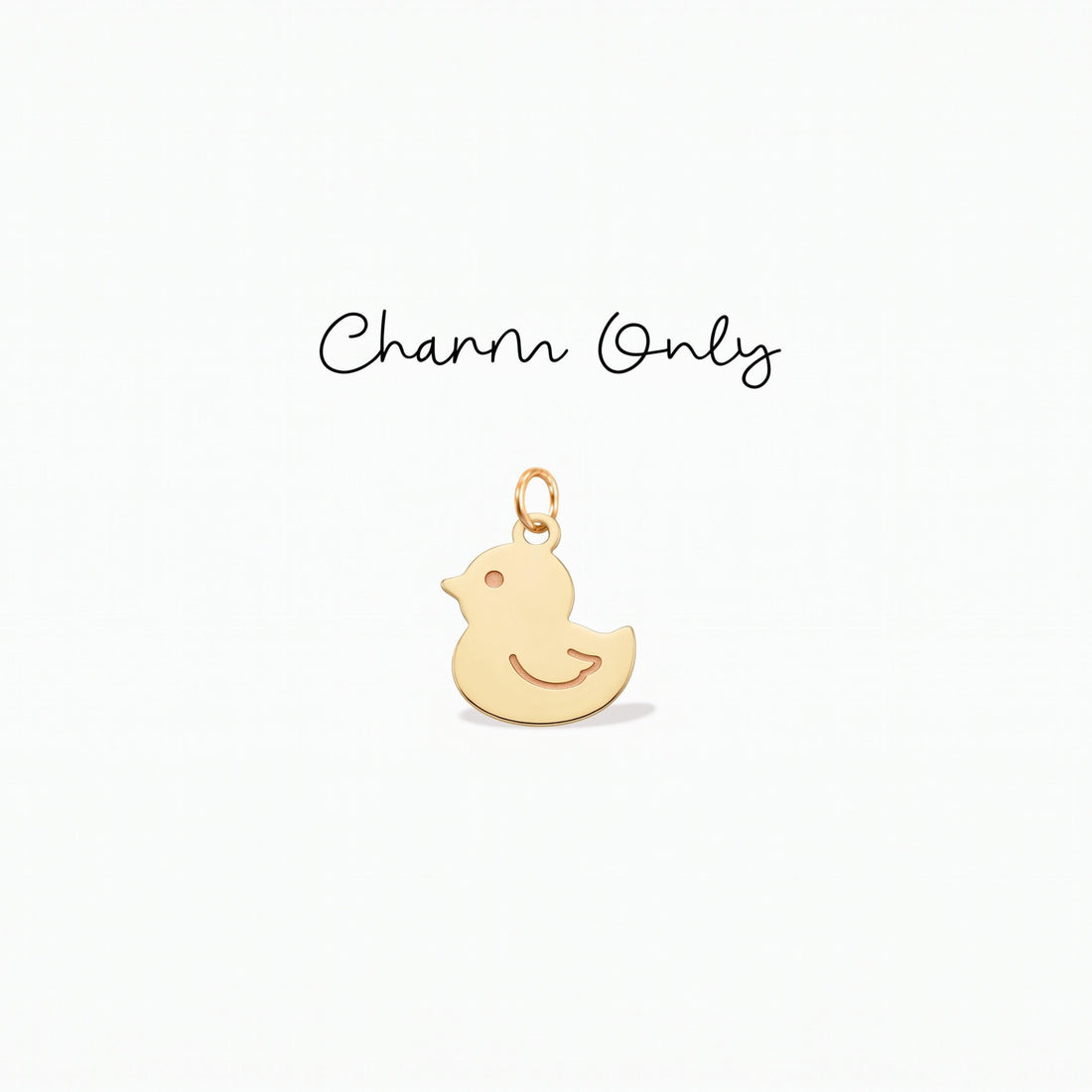 Baby Duck Necklace Charm