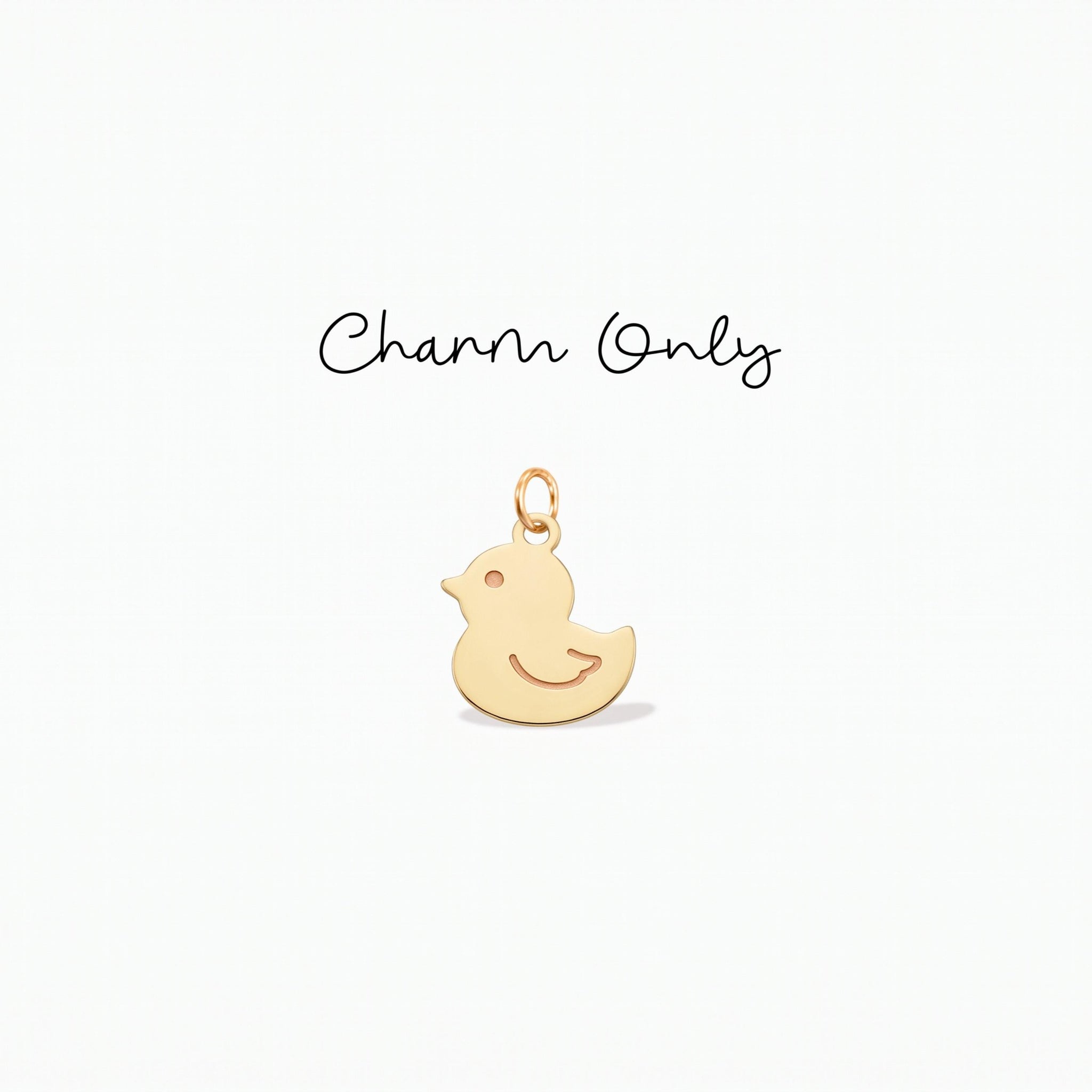 Baby Duck Necklace Charm