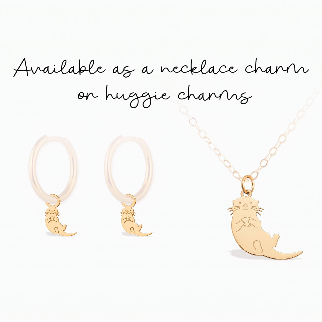 Dainty Sea Otter Charm