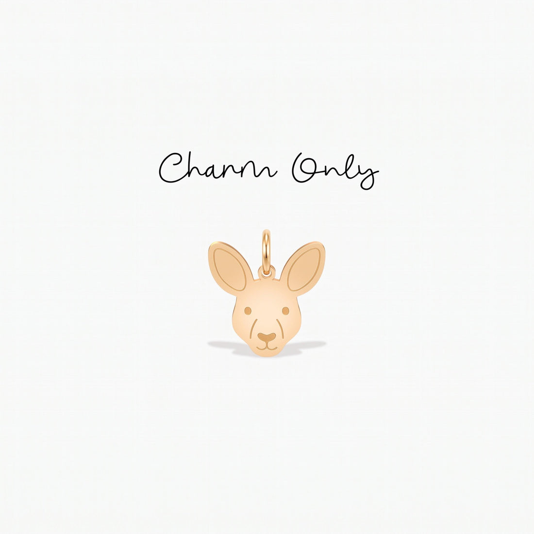 Kangaroo Head Necklace Charm