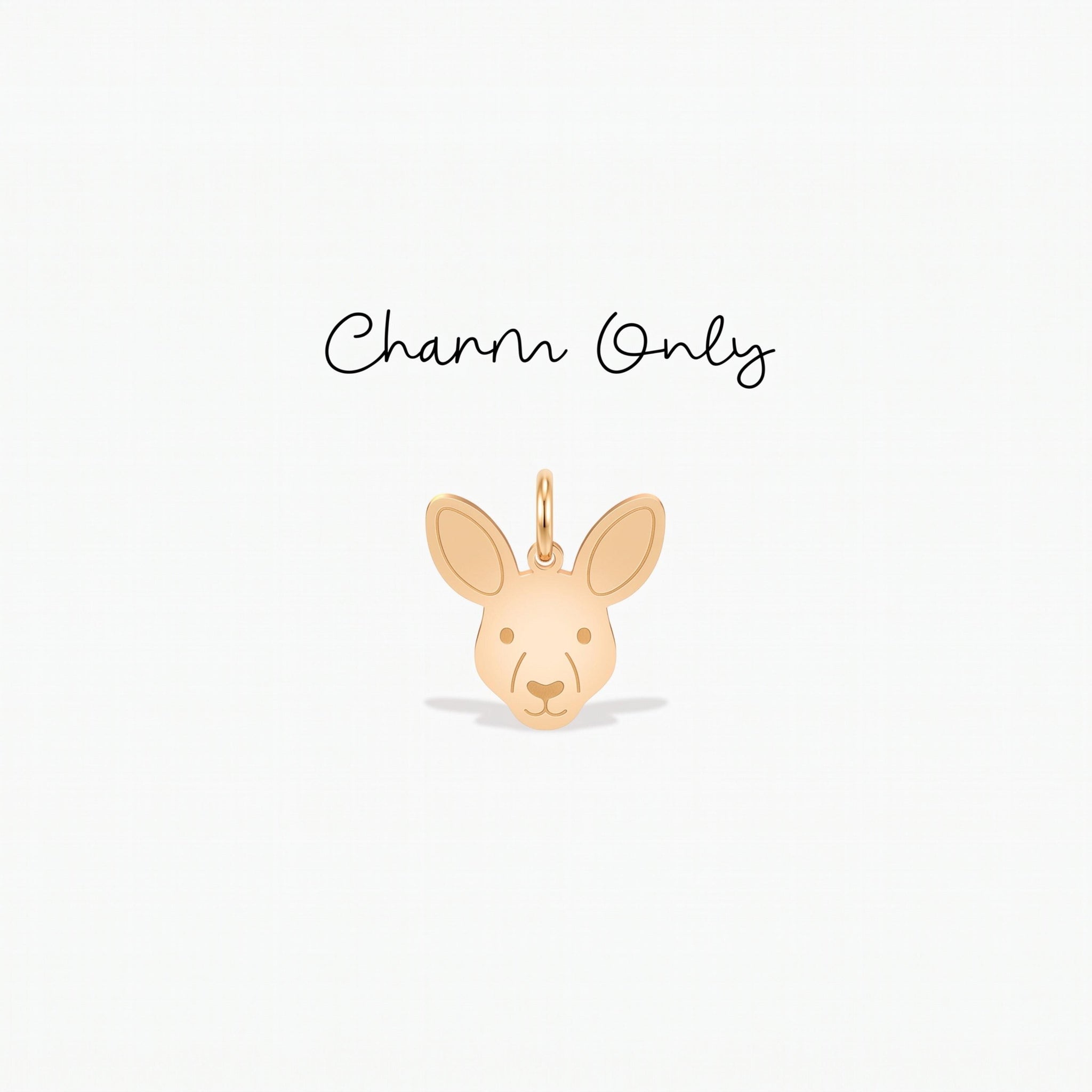 Kangaroo Head Necklace Charm