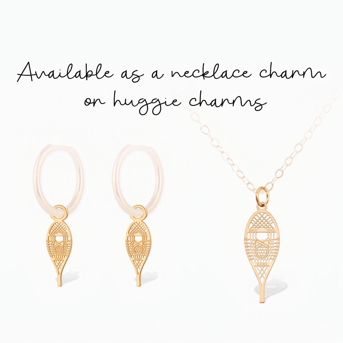 Snowshoe Winter Sport Charm