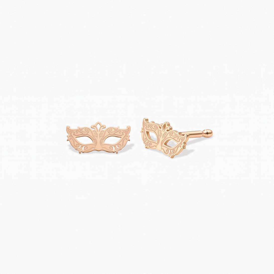 Masquerade Mask Stud Earrings