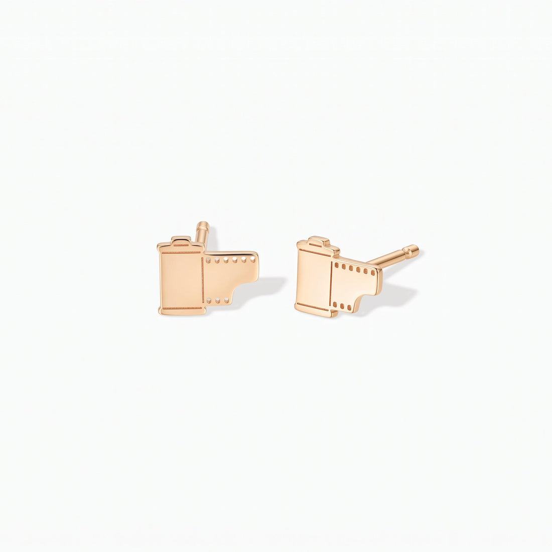 Film Roll Charm Stud Earrings