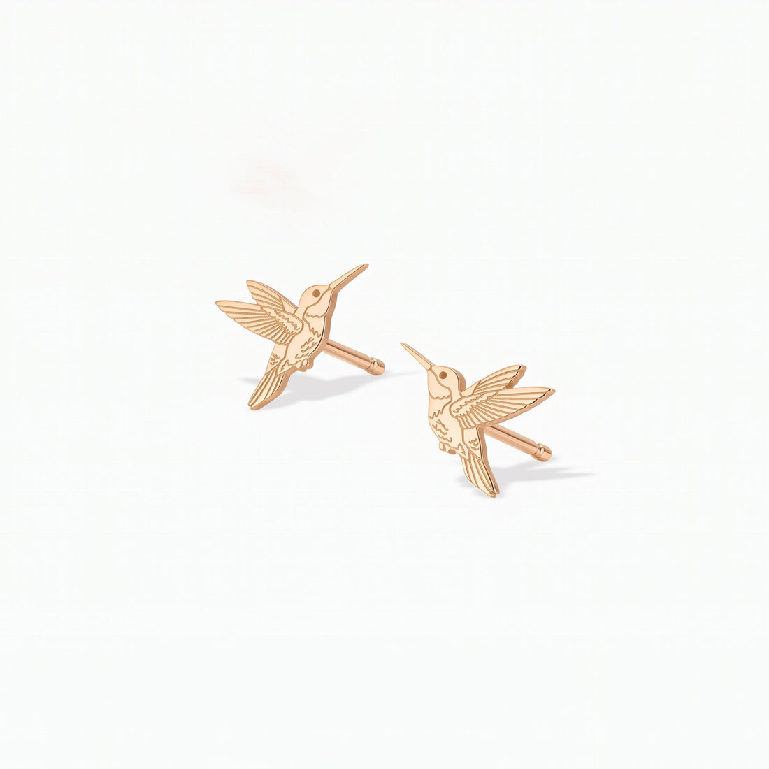 Hovering Hummingbird Stud Earrings