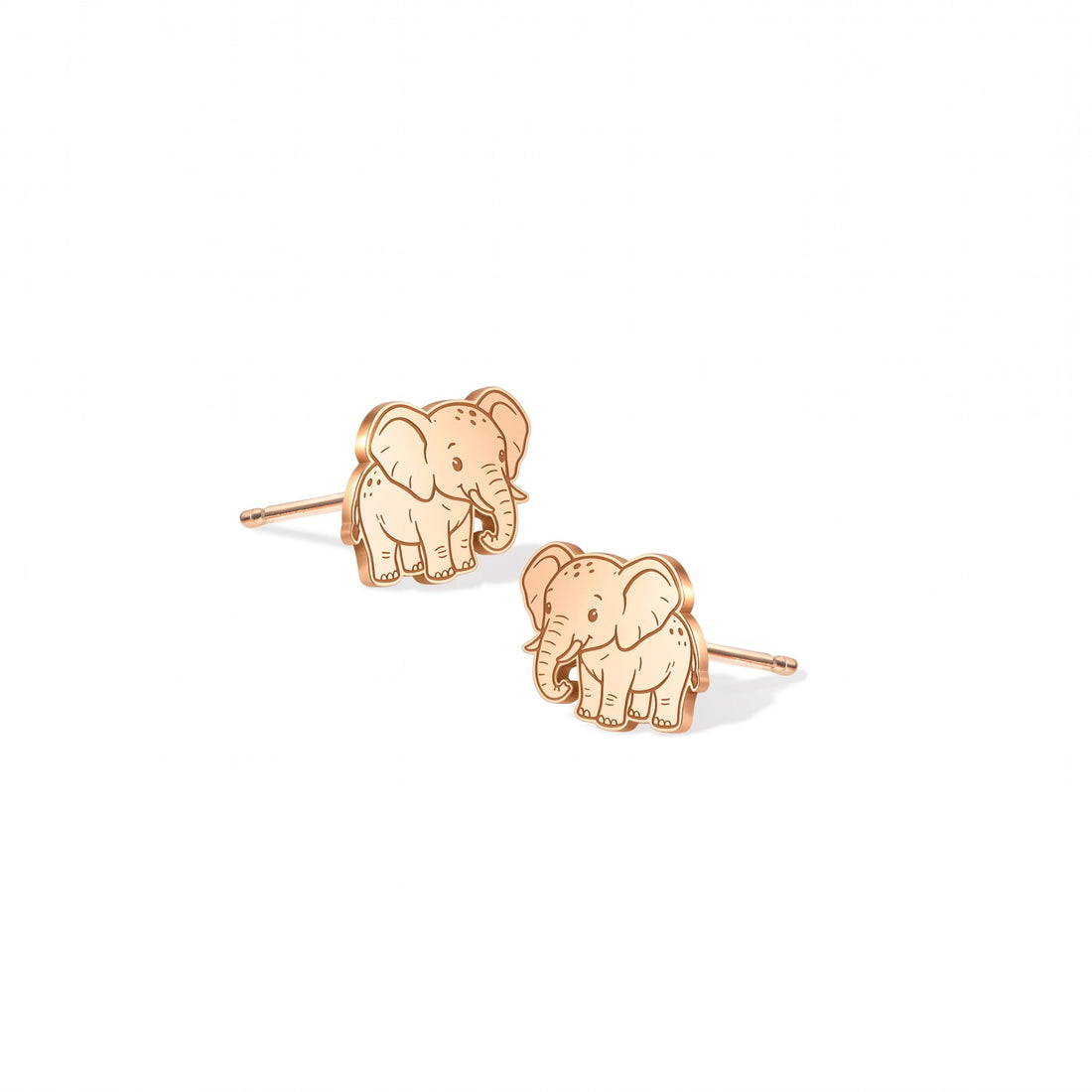 Baby Elephant Stud Earrings
