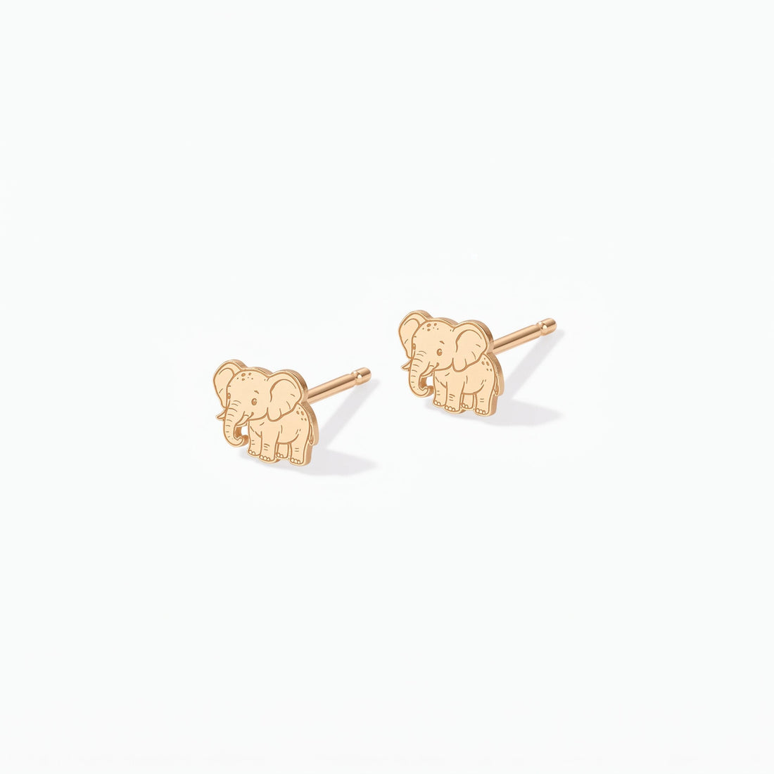 Baby Elephant Stud Earrings