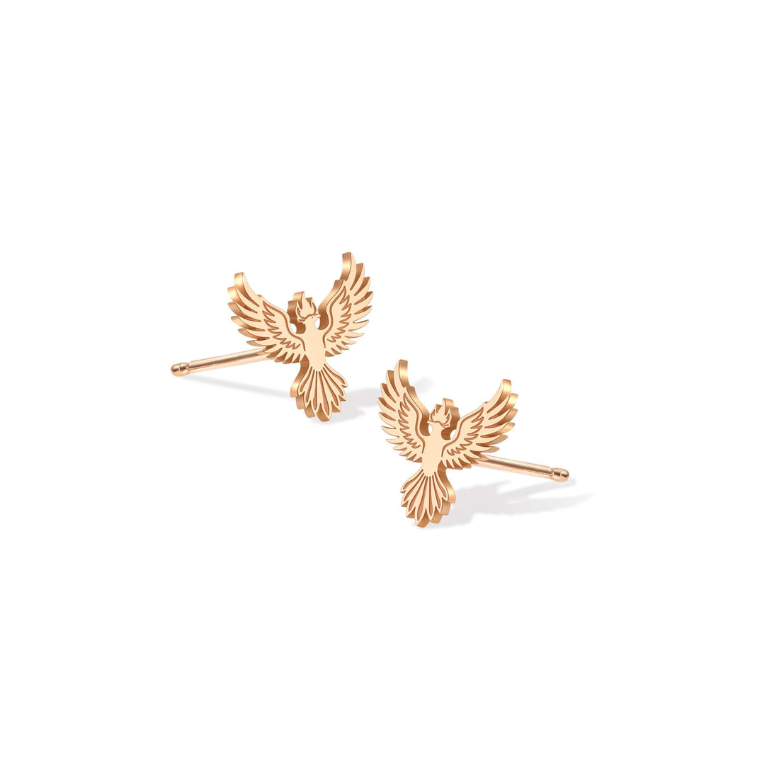 Phoenix Bird Stud Earrings