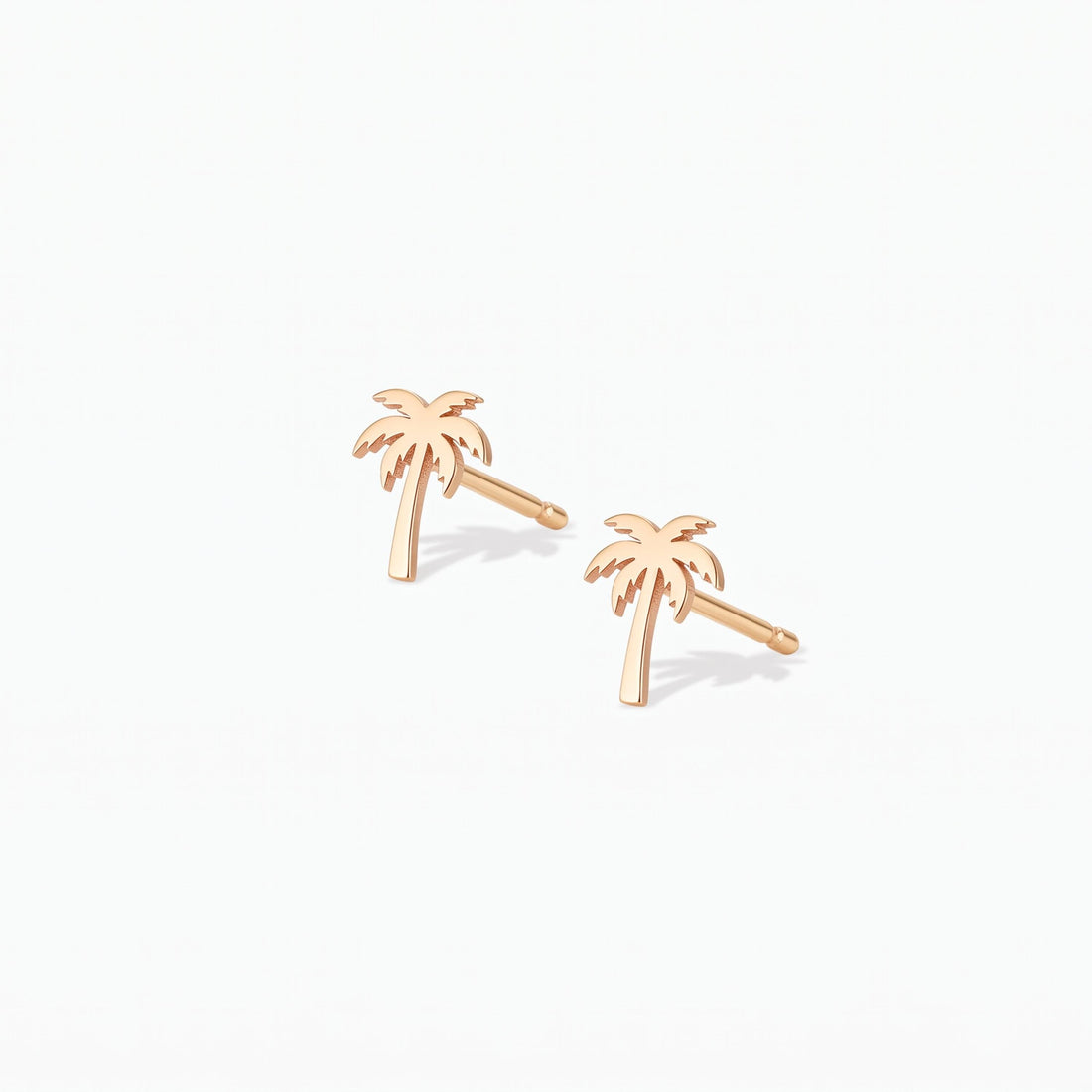 Palm Tree Stud Earrings