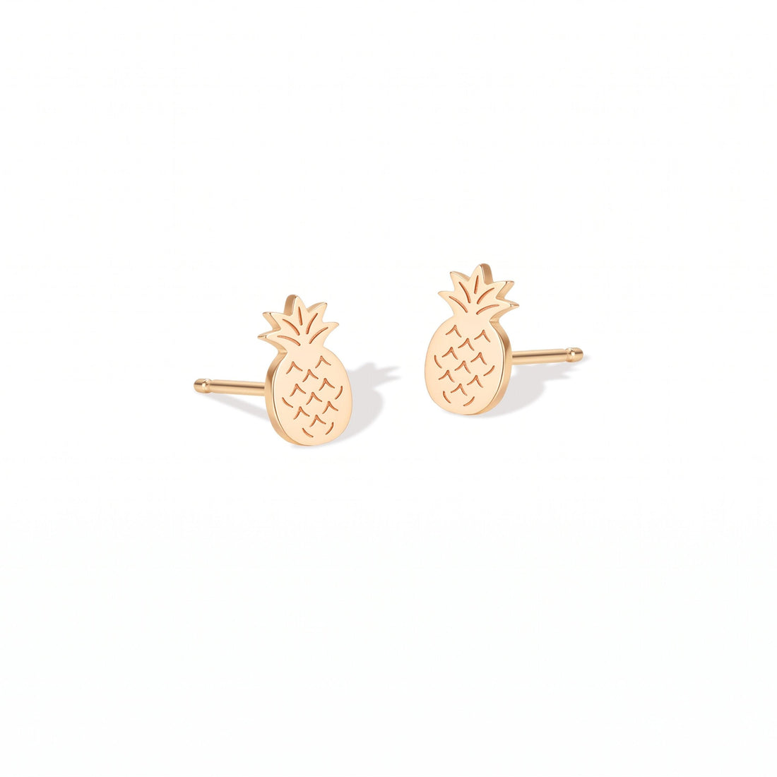 Pineapple Stud Fruit Earrings