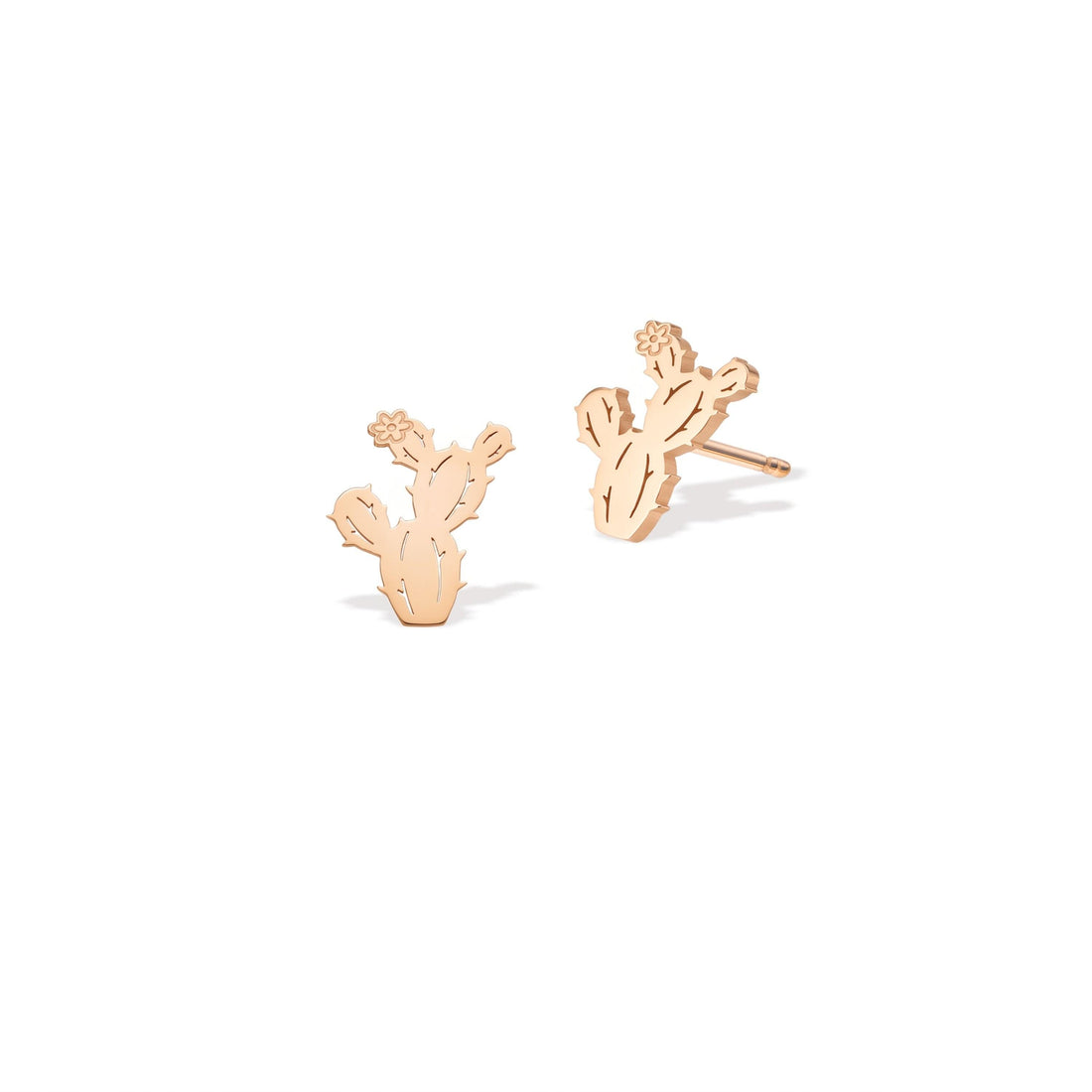 Prickly Cactus Stud Earrings