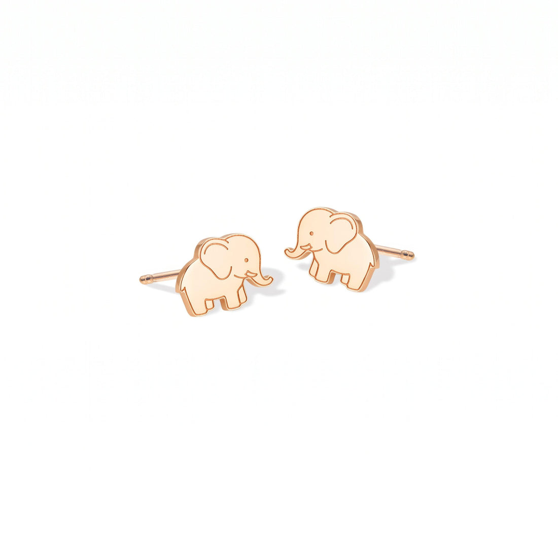 Baby Elephant Stud Earrings