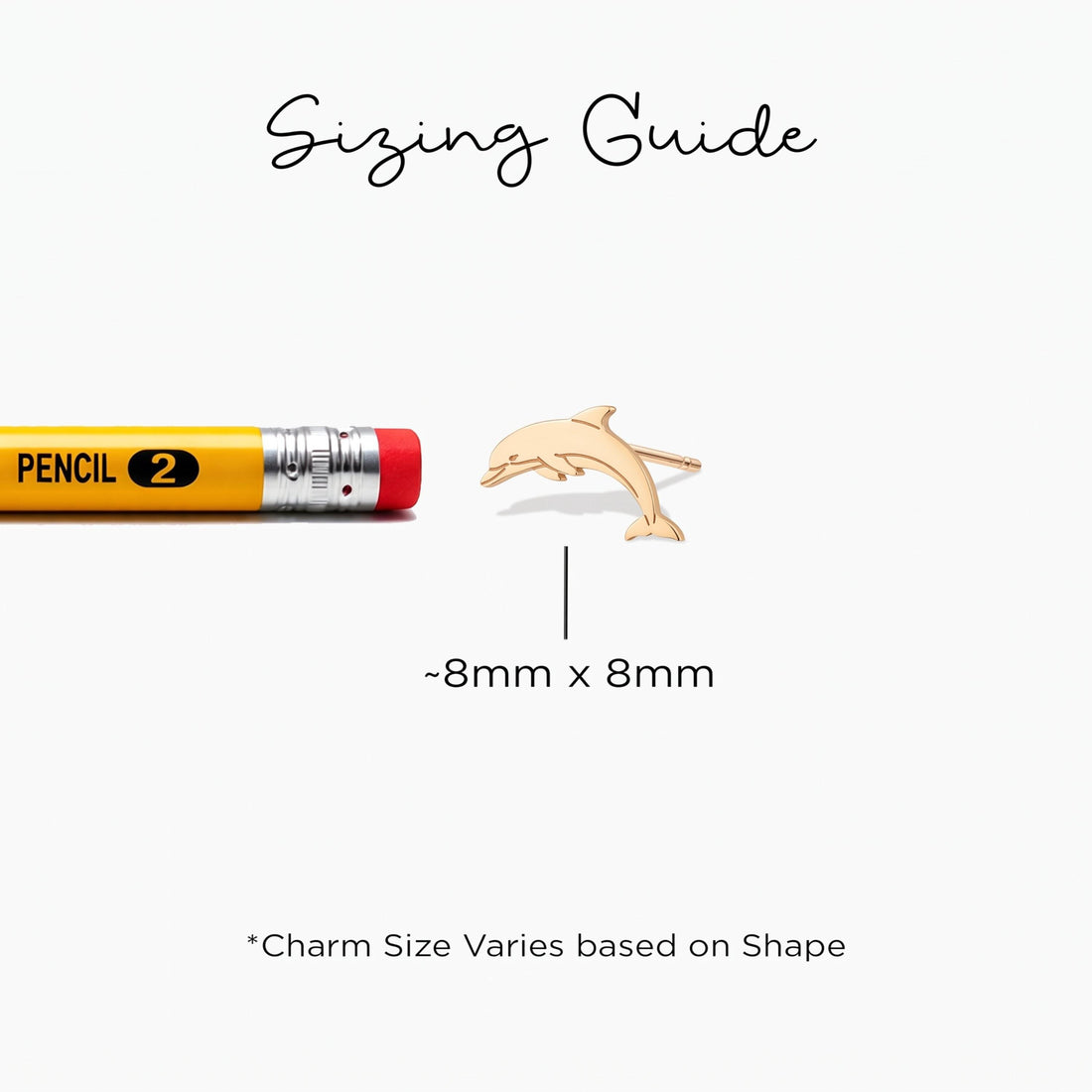 Jumping Dolphin Stud Earrings