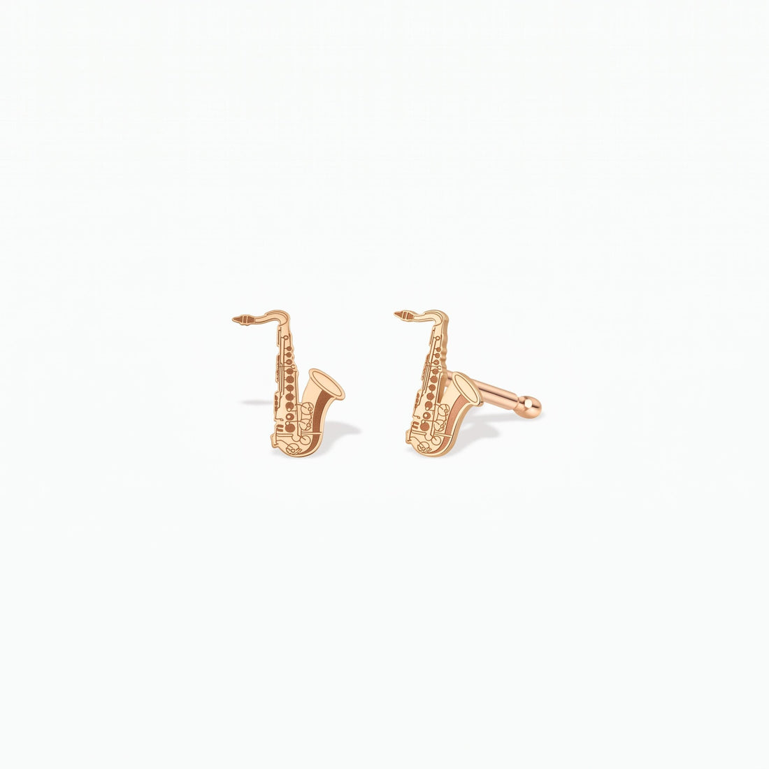 Alto Saxophone Stud Earrings