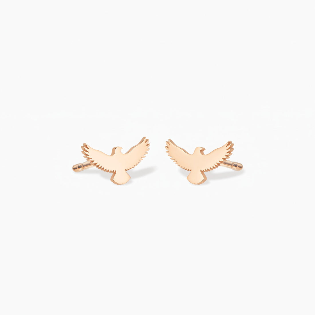 Flying Eagle Charm Stud Earrings