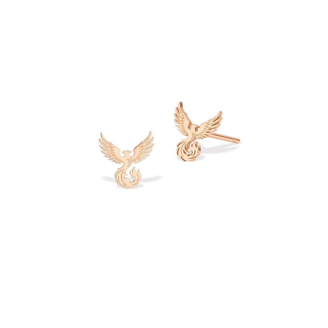 Phoenix Bird Stud Earrings