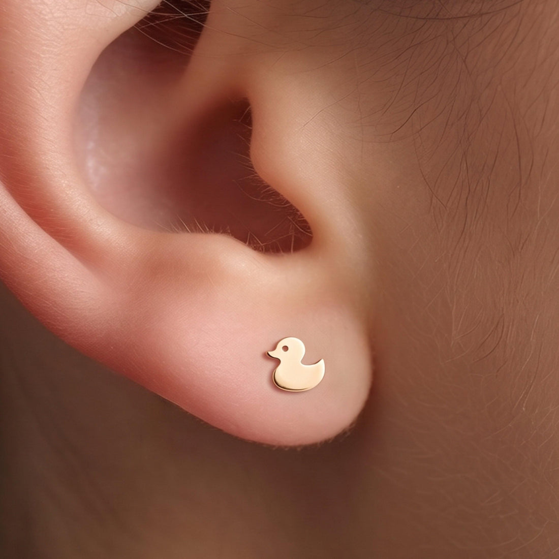Duckie Bird Stud Earrings