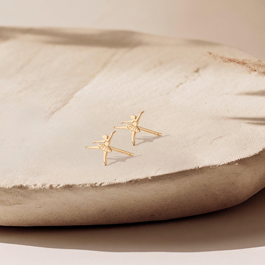 Ballerina Dance Stud Earrings