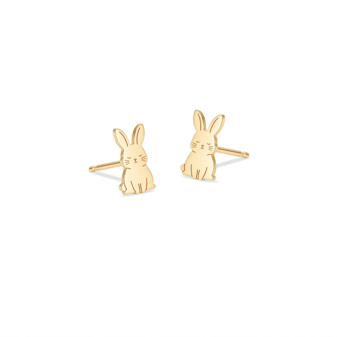 Rabbit Bunny Stud Earrings